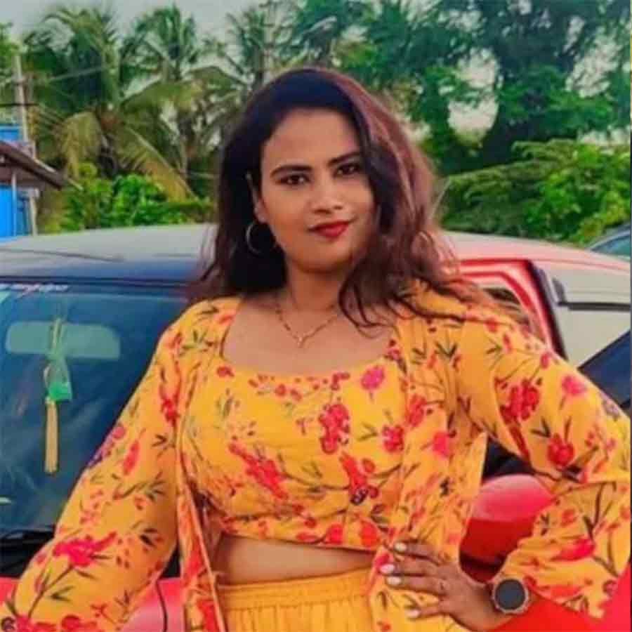 কন্নড় অভনেত্রী মঞ্জুলা শ্রুতি। ছবি: সংগৃহীত।