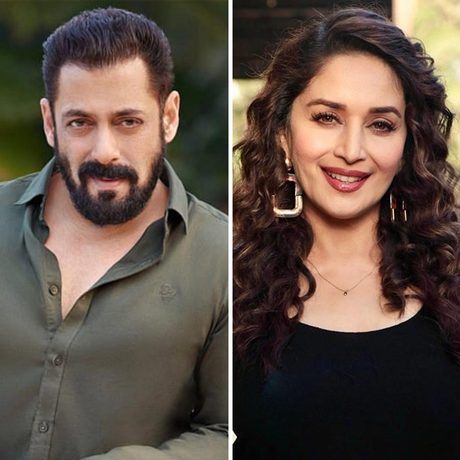 Image of Salman Khan and Madhuri Dixit