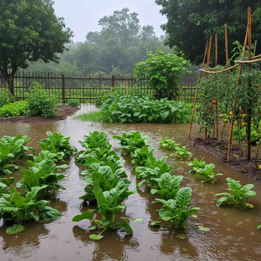 How to take care your vegetable garden in rainy season dgtl