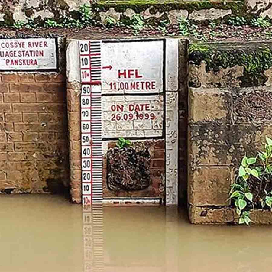 Irrigation Department cautious as Kangshabati River flowing at Danger level at Panskura