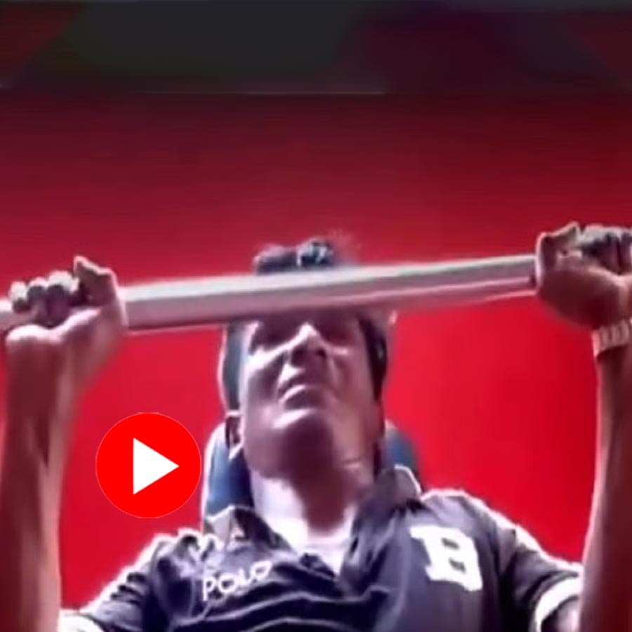 Video claims man forced to work out in gym after allegedly caught red-handed while stealing