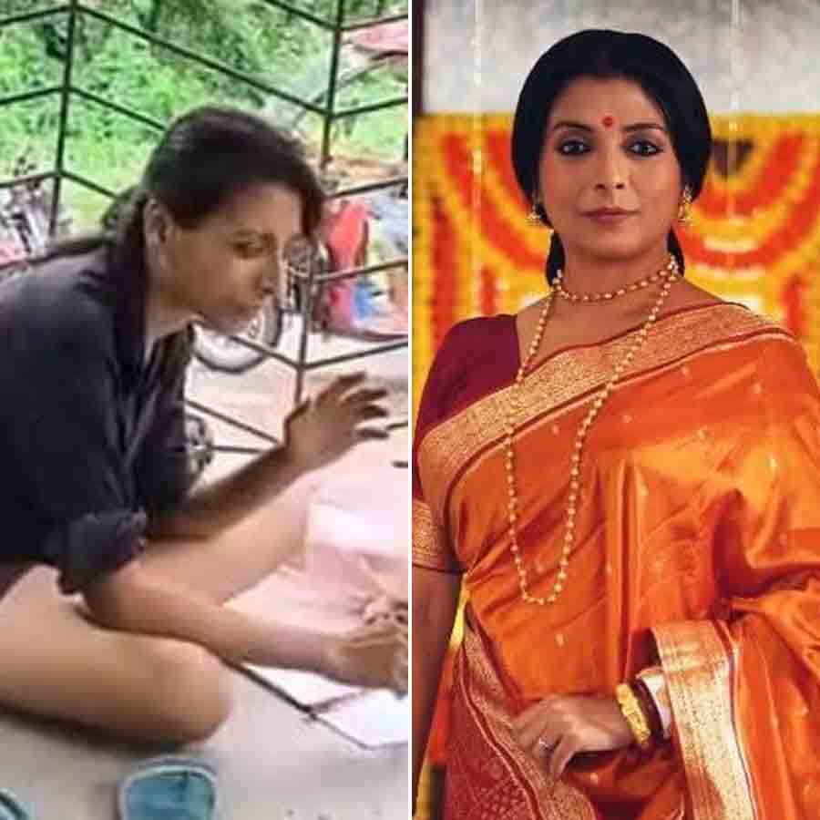 A mentally unstable woman who is also an actress has been spotted in Bardhaman dgtld