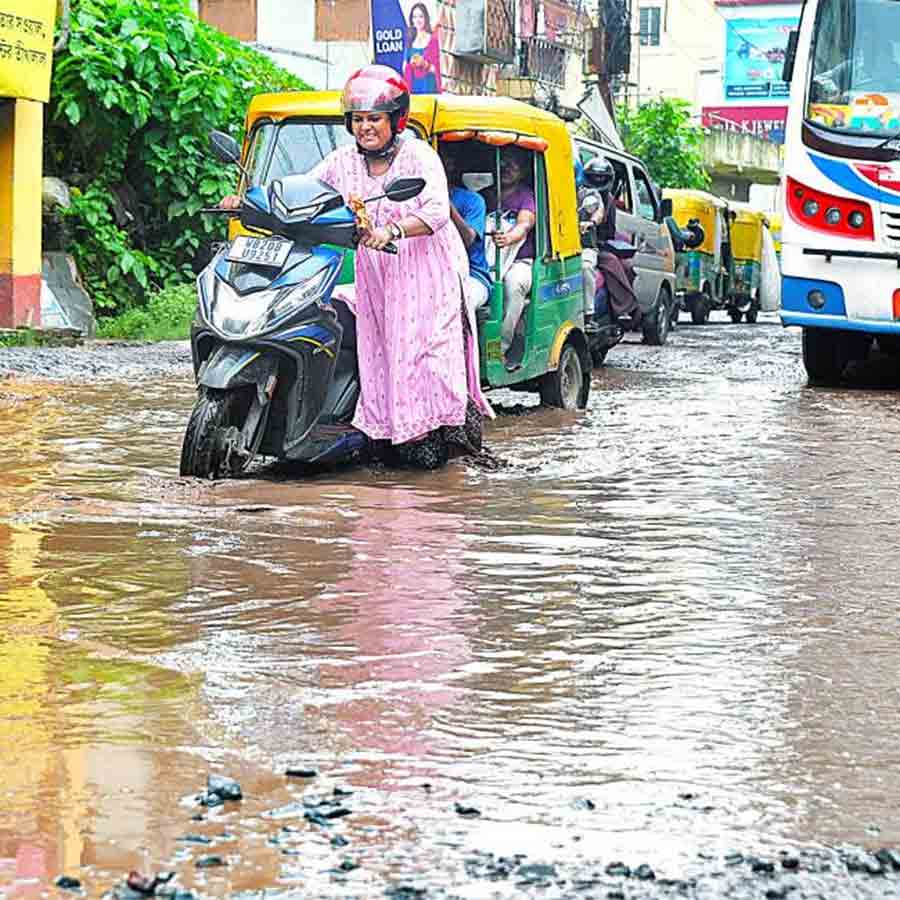 Water Logged in Biren Roy Road of Behala for days