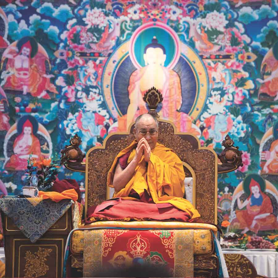Spiritual and political leader of Tibet Dalai lama