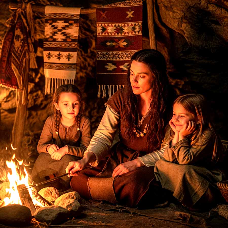 Russian woman claimed that she gave birth to one of her children in a cave