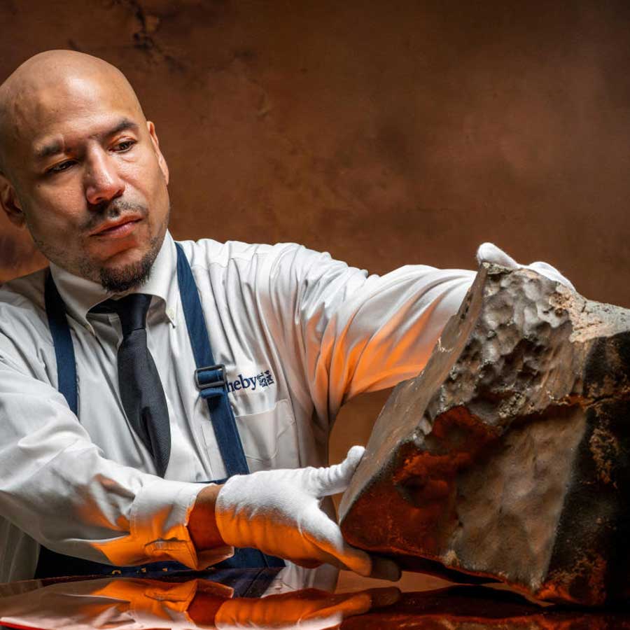 Rock fell on earth from Mars, sold in Sotheby auction dgtl