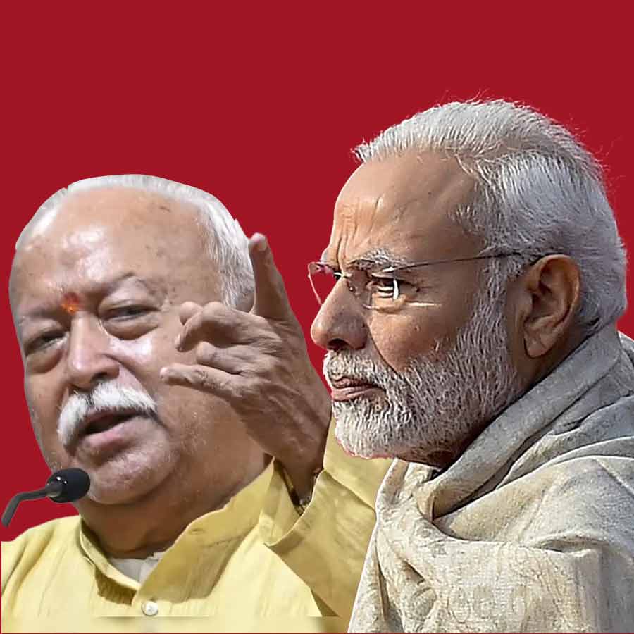 According to RSS rules, seventy-five years is the age to retire from the political arena