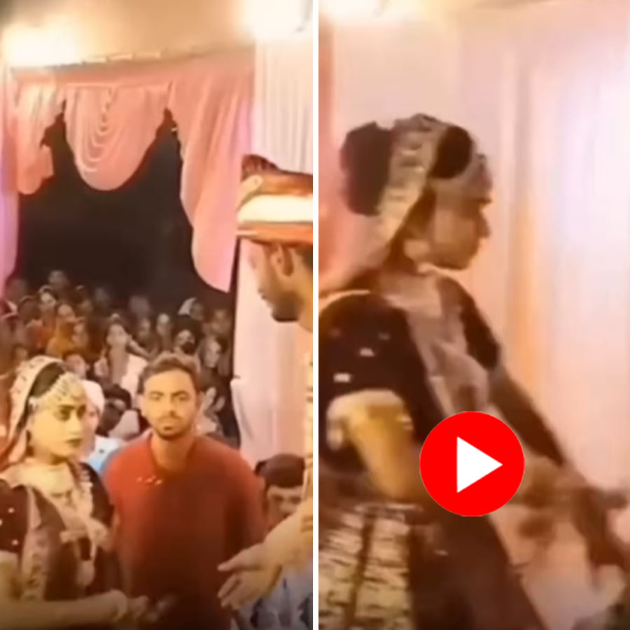 Video of bride humiliating groom in front of everyone during varmala ceremony goes viral dgtl