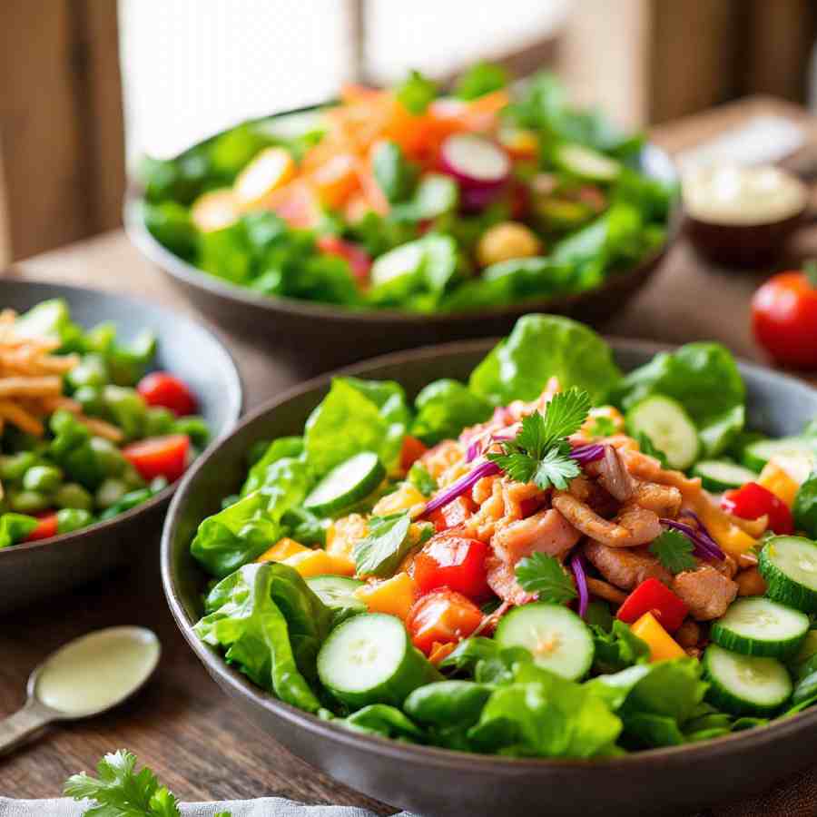 মিক্সড স্যালাড।