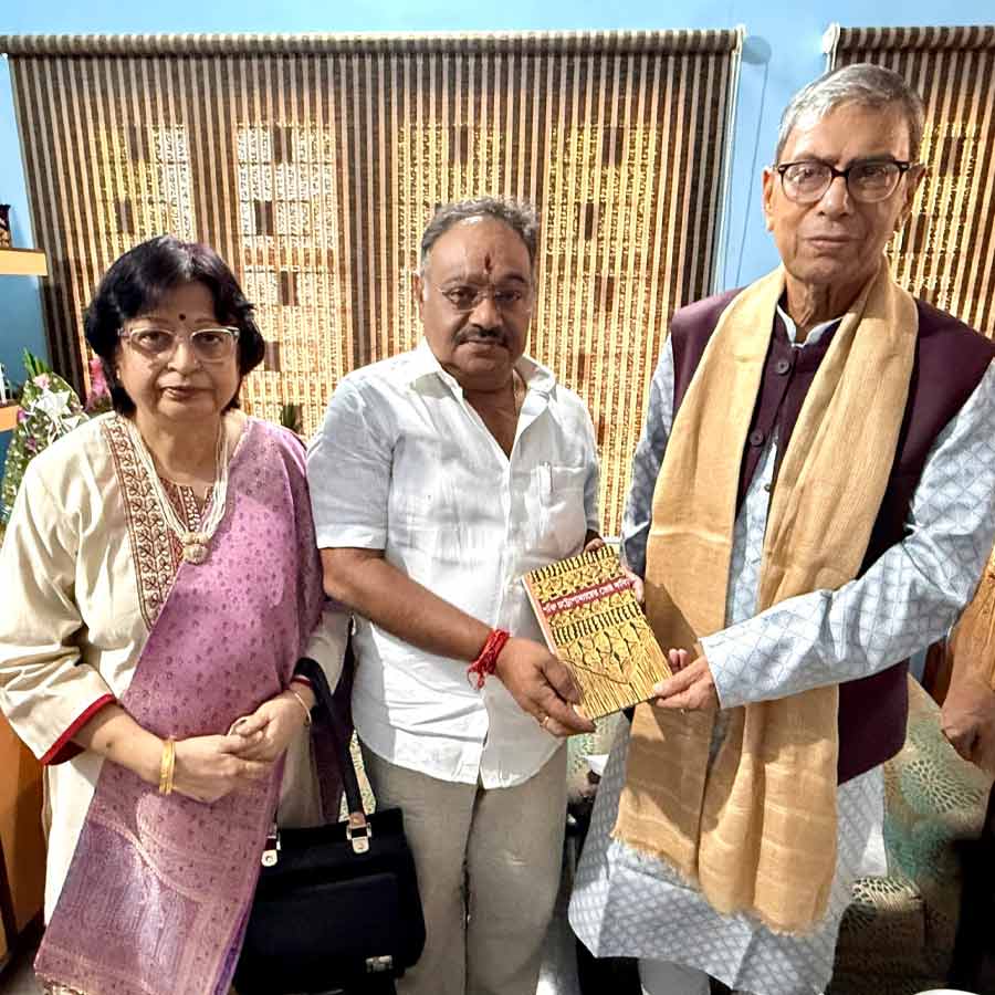 West Bengal BJP Chief Samik Bhattacharya meets new to-be Haryana Governor Asim Ghosh dgtl