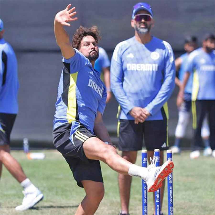 Kuldeep Yadav has not yet got a chance in the  India-England Test Series
