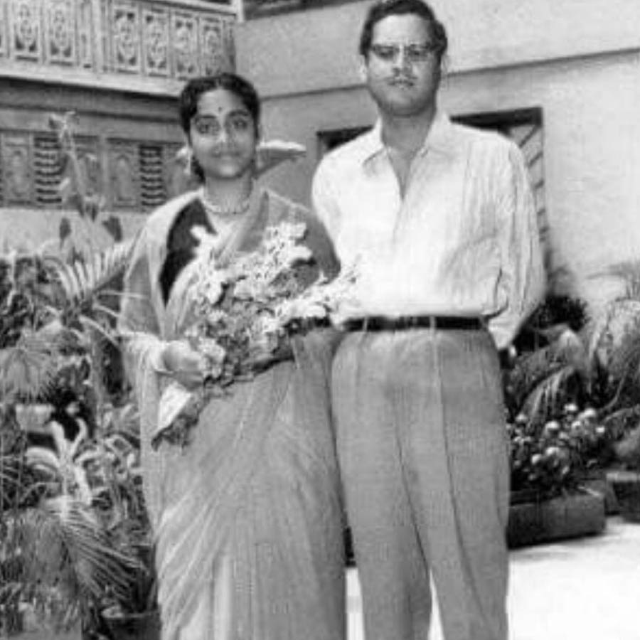 Guru Dutt with Geeta Dutt