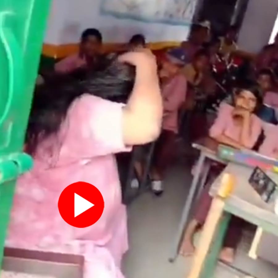 Video Of School Teacher Getting Caught Doing Hair Massage In Classroom While Enjoying Music On Loudspeaker Suspended dgtl