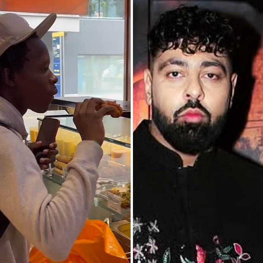 Rapper Badsha condemned a person who ate chicken at a pure veg restaurant dgtl