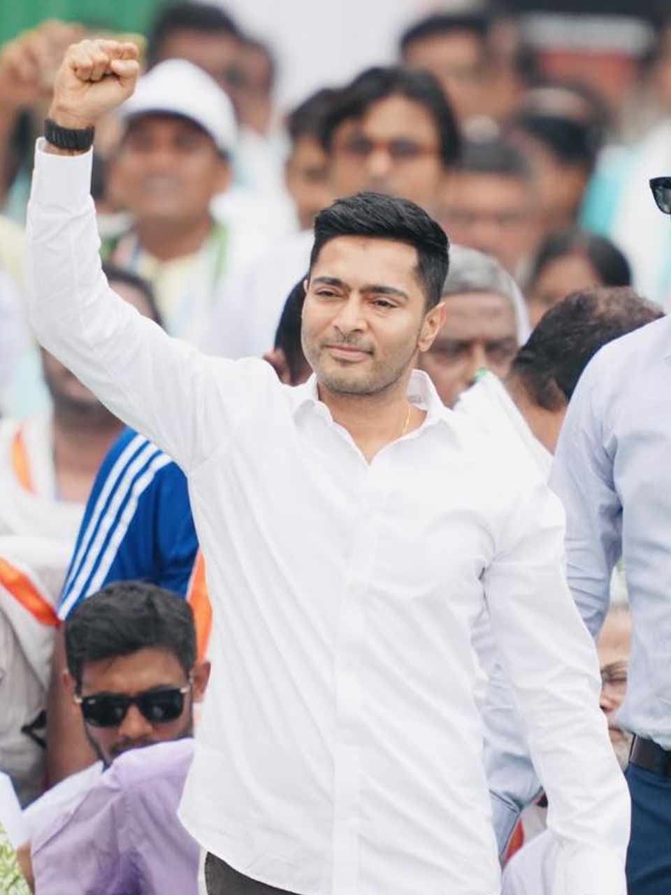 তৃণমূলের ২১ জুলাইয়ের সমাবেশে অভিষেক বন্দ্যোপাধ্যায়। 