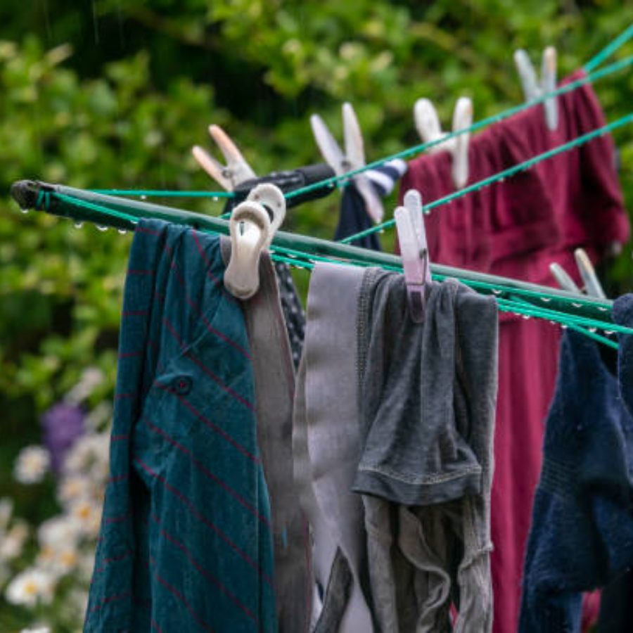 What happens if you wear slightly wet clothes or use damp towel during monsoon