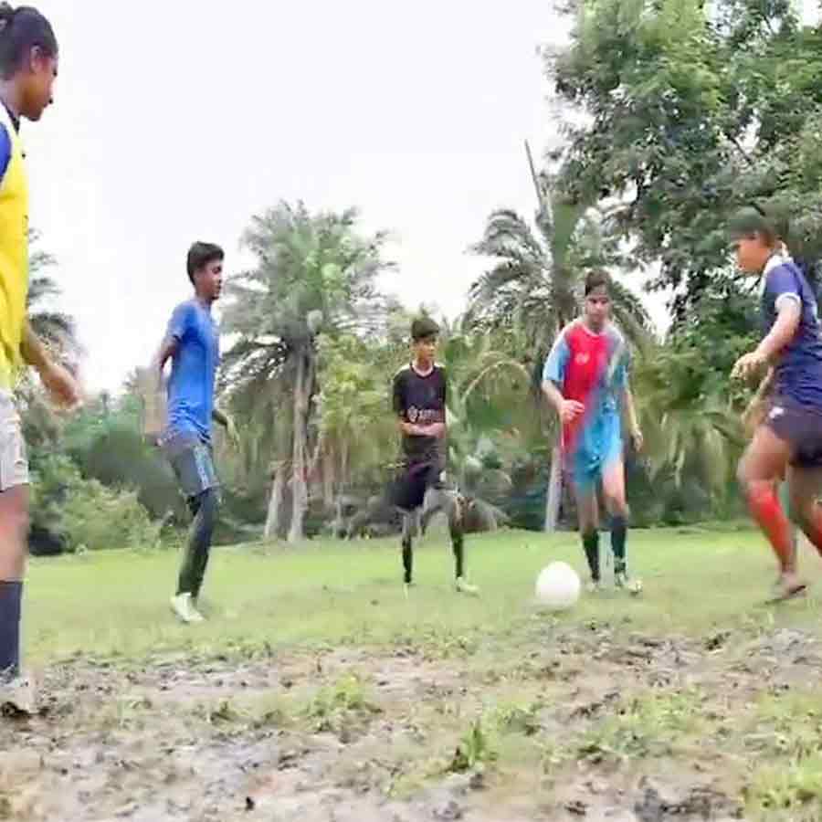 Interest on football rising among women at Sundarbans