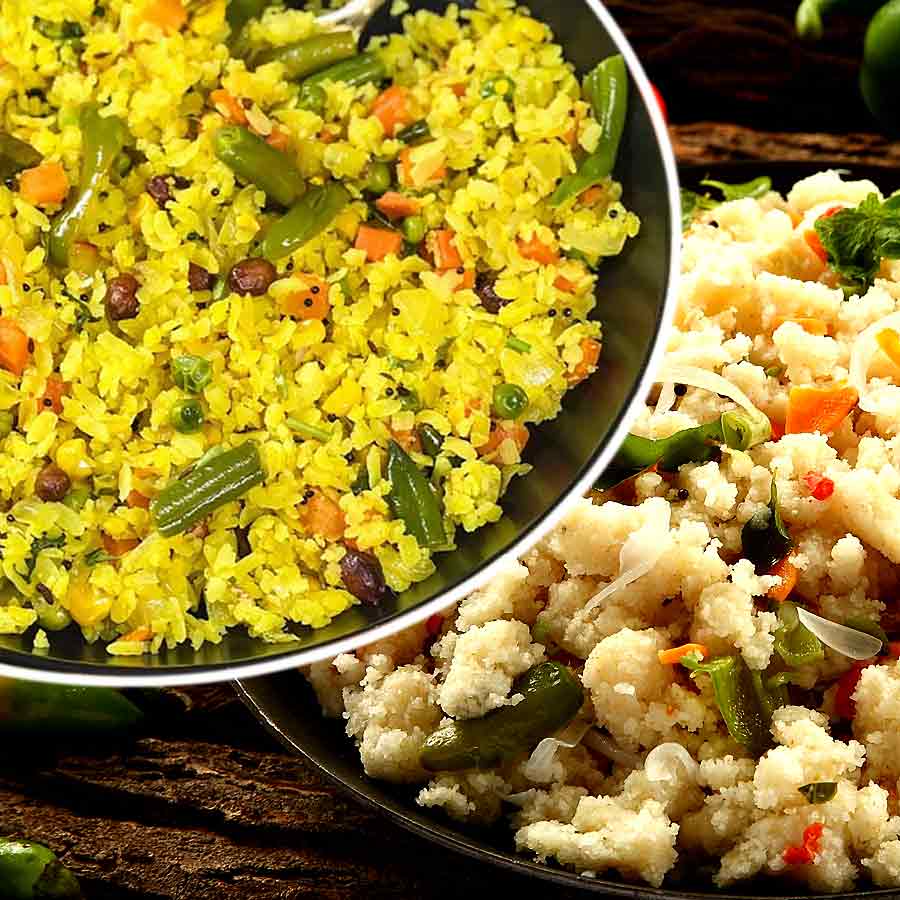 Poha or Upma, which one is a healthier choice for Weight Loss