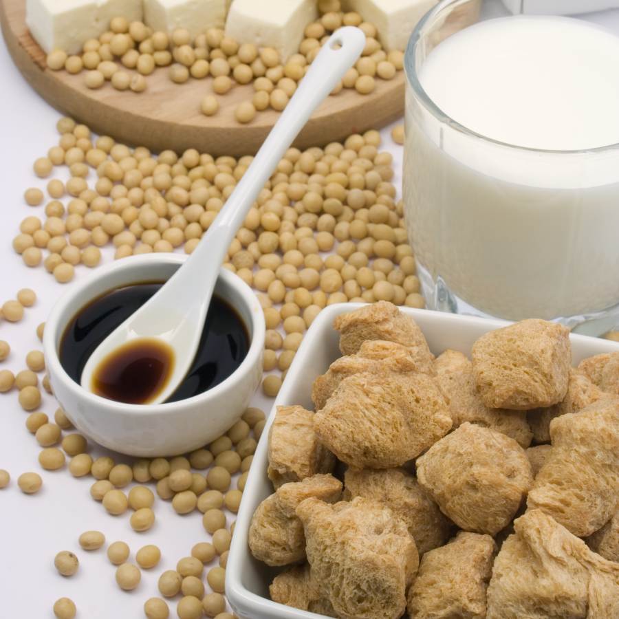 Among soy chunks, soybean, soymilk and tofu which is more nutritious dgtl