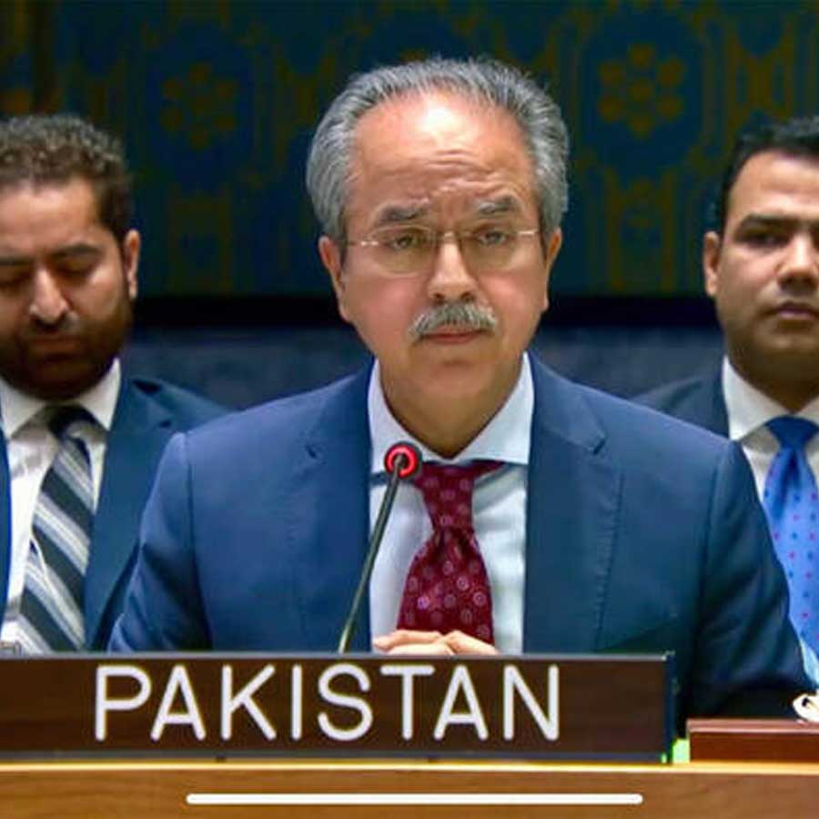 Pakistan flags Kashmir issue and Indus Waters Treaty in UN dgtl