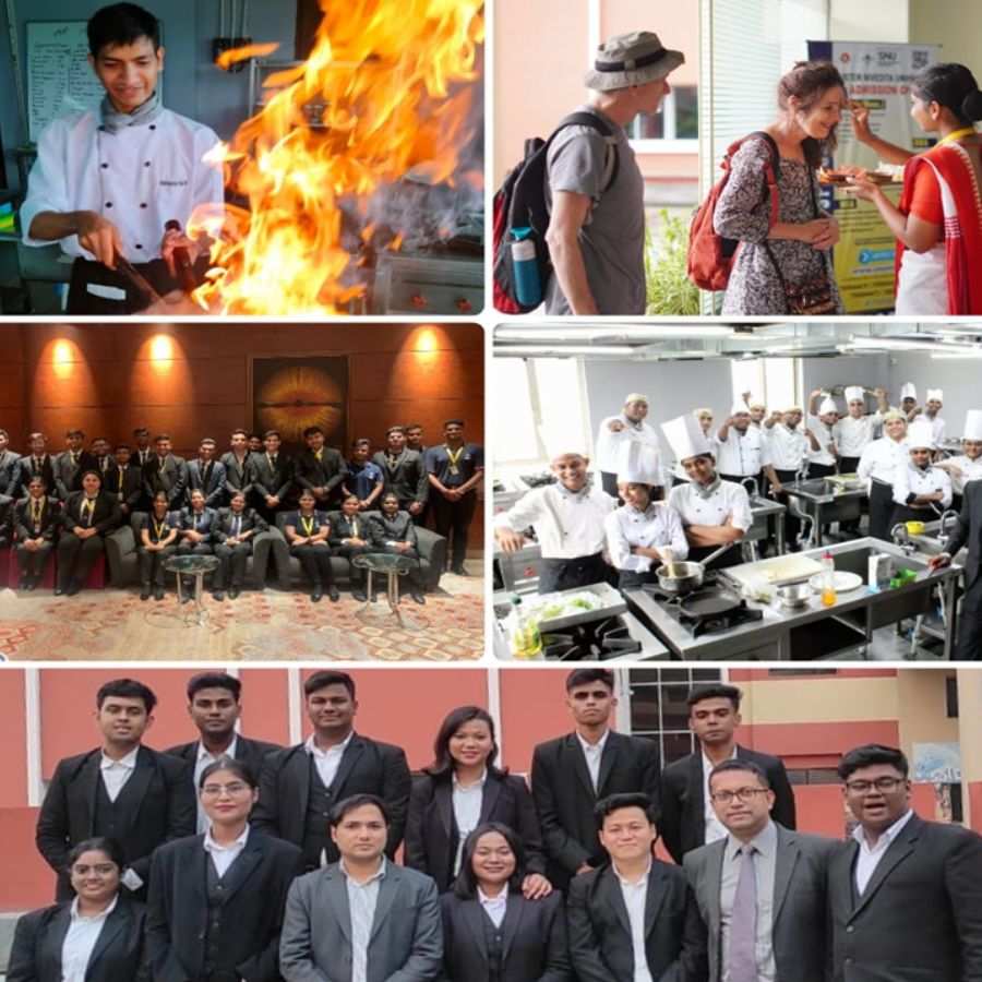 ‘সিস্টার নিবেদিতা ইউনিভার্সিটি’-র শিক্ষার্থীরা