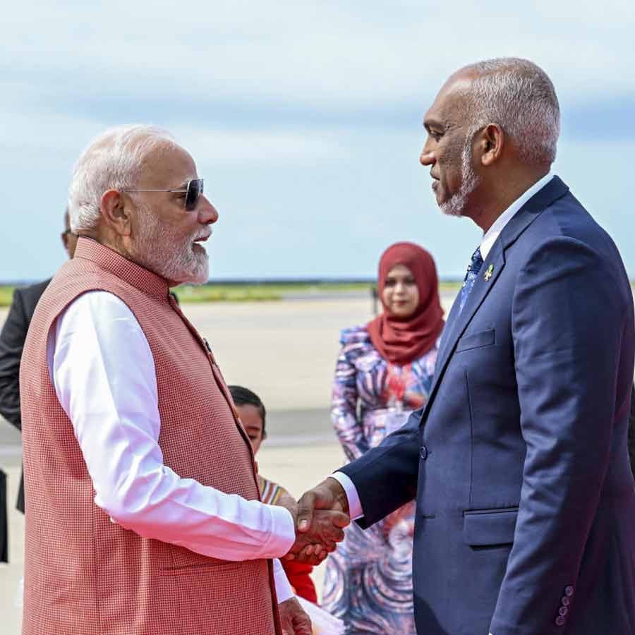 PM Narendra Modi arrives in Maldives for two day historic visit, receives grand welcome from President Mohamed Muizzu dgtl