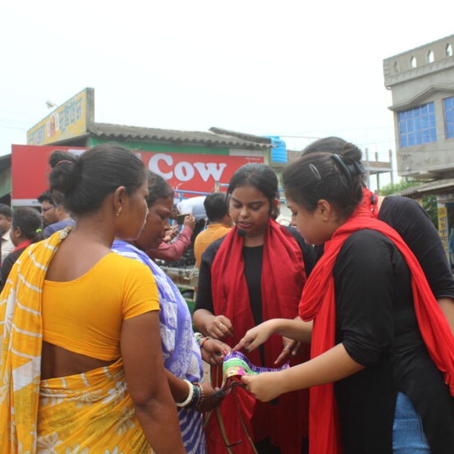 University students are educating locals about cyber fraud.