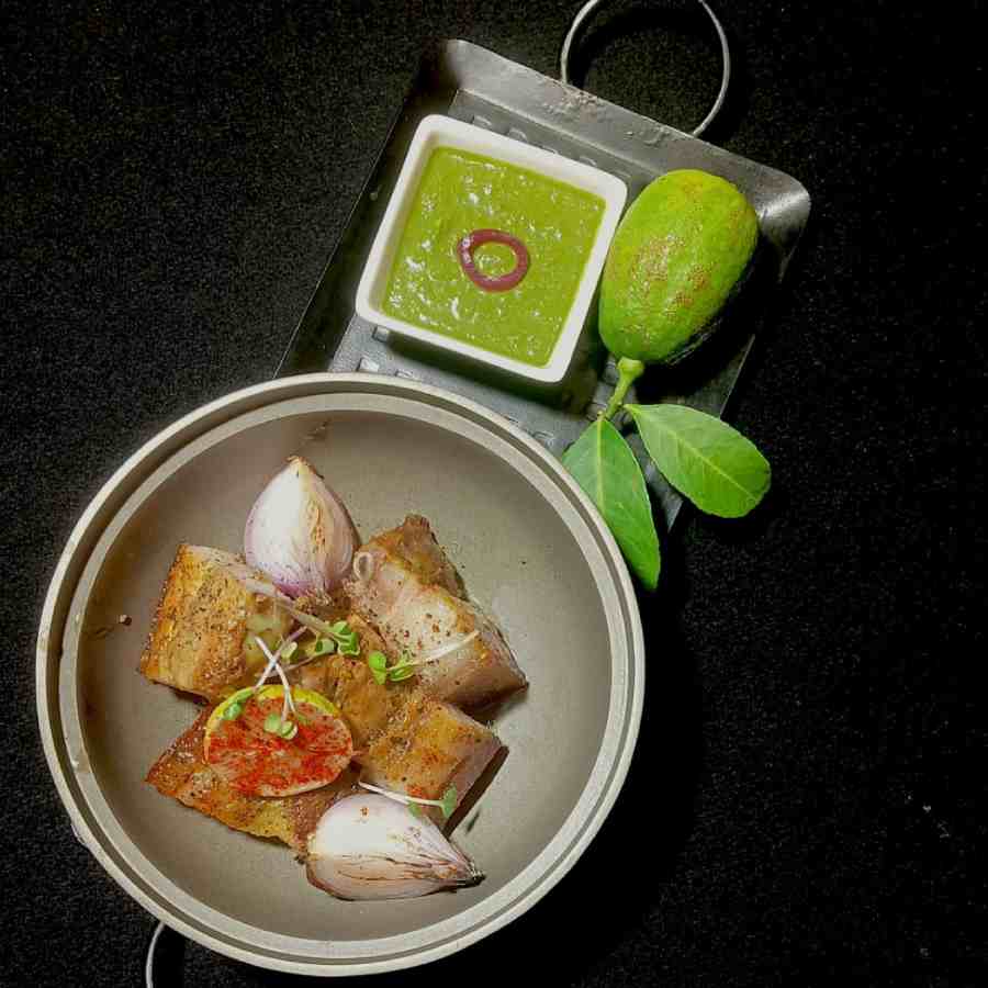 রোস্টেড পর্ক।