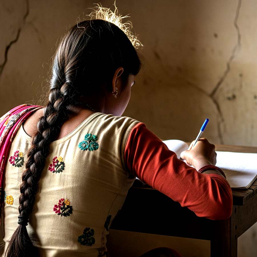 Success Story of UP girl with broken elbow to crack NEET 2025