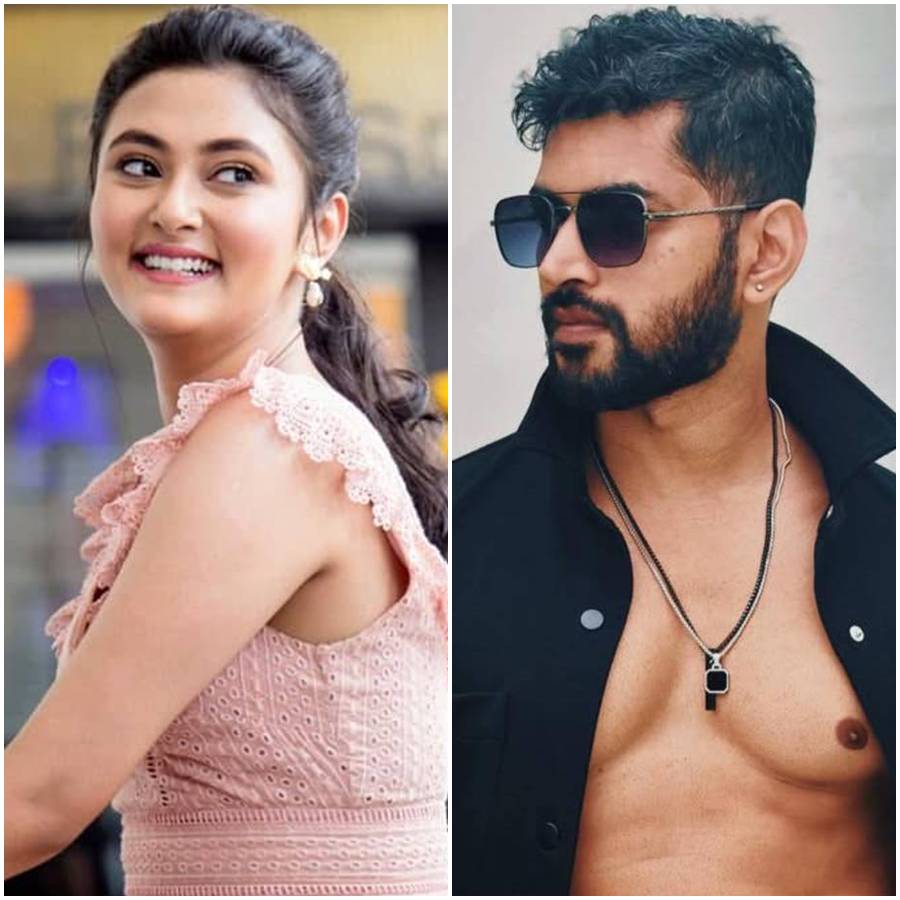 ‘শঙ্খবেলায়’ মেঘা চৌধুরী, ওম সাহানি।