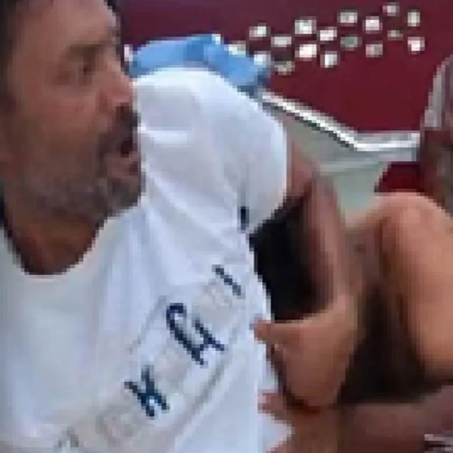 A woman was caught with her lover