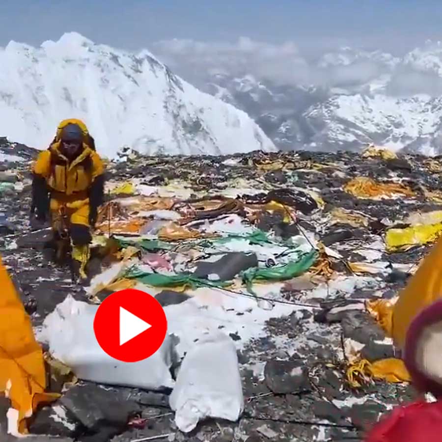 Video of the Mount Everest base camp covered in trash goes viral dgtl