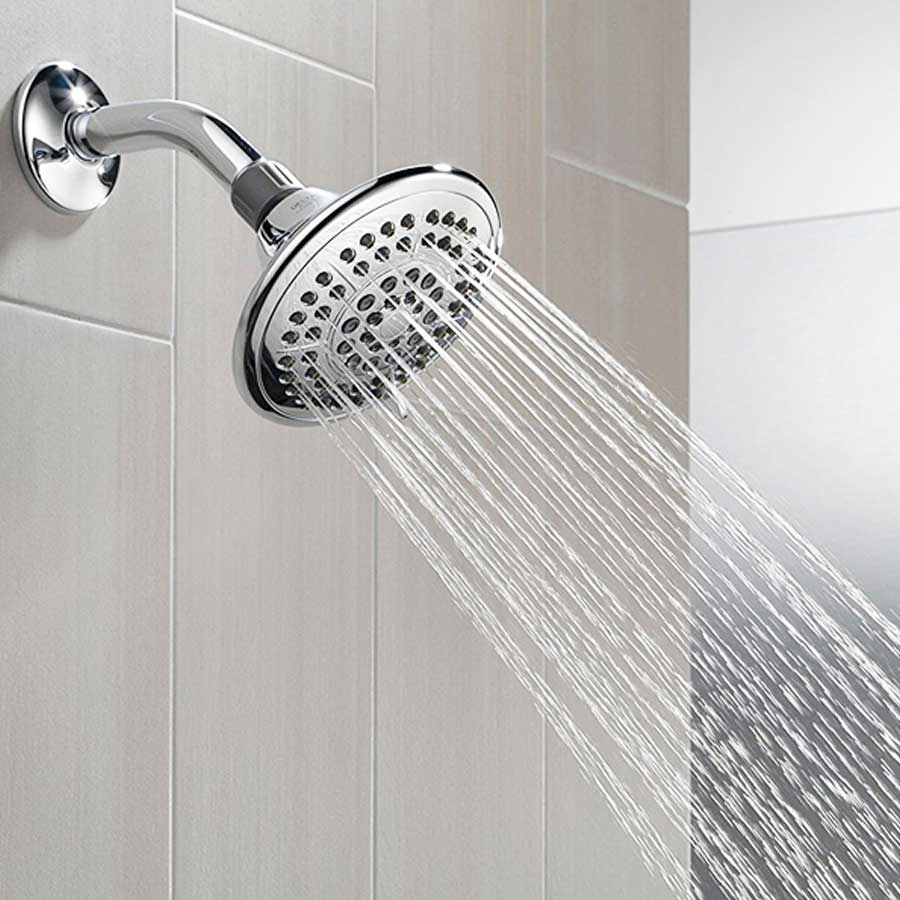 How to remove rust from showerheads and bathroom fixtures safely