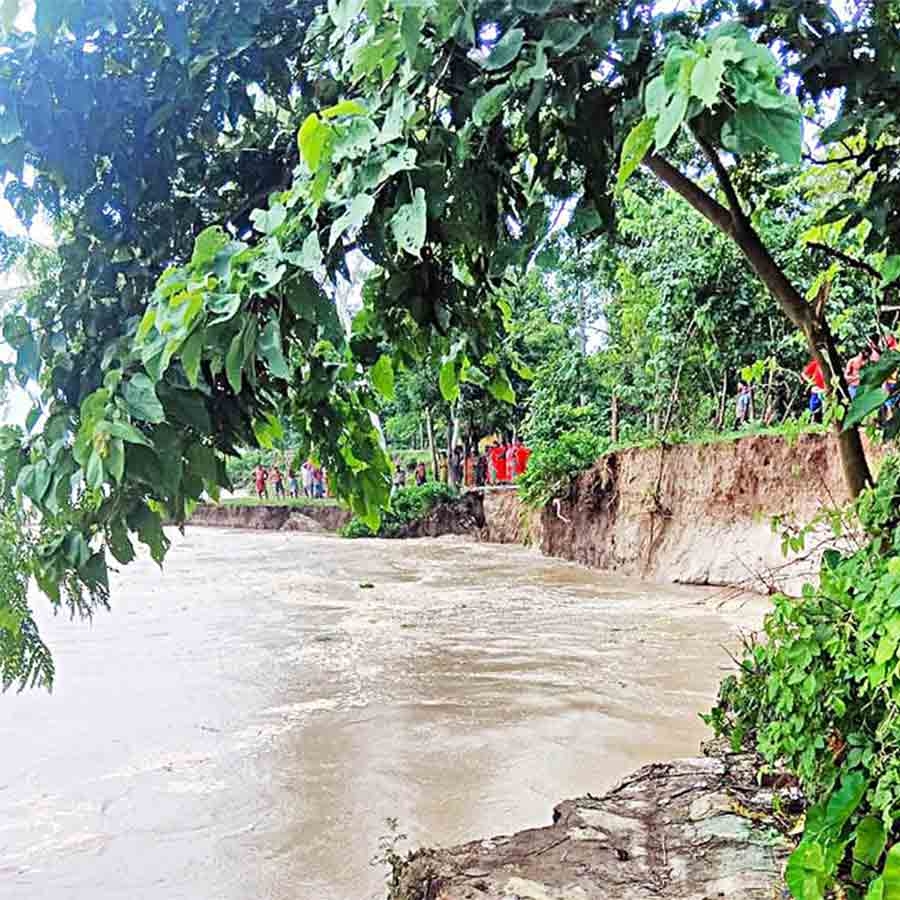 Several families lost their homes in River Erosion at Malda