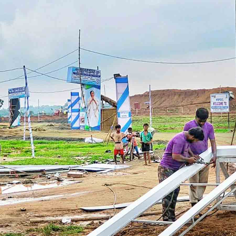 Deucha al set to welcome Mamata Banerjee