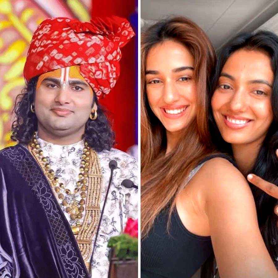 Actress Disha Patani’s elder sister Khushboo Patani slams Aniruddhacharya for his comment dgtl
