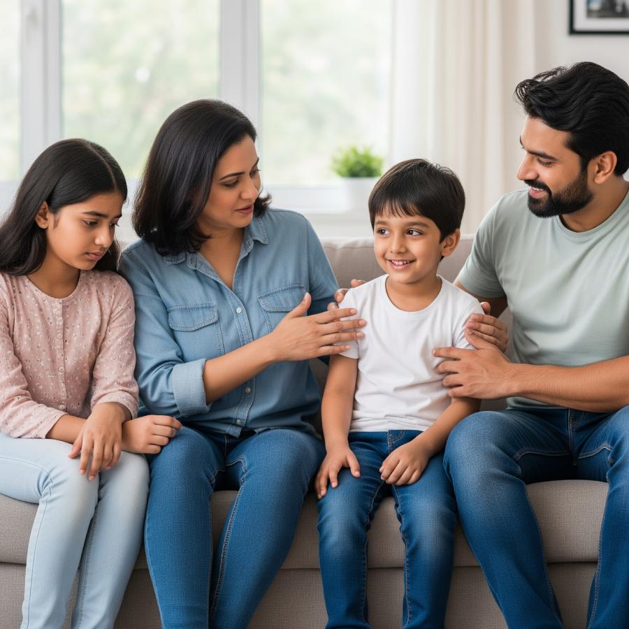 How does comparison between siblings effect negatively on mental health dgtl