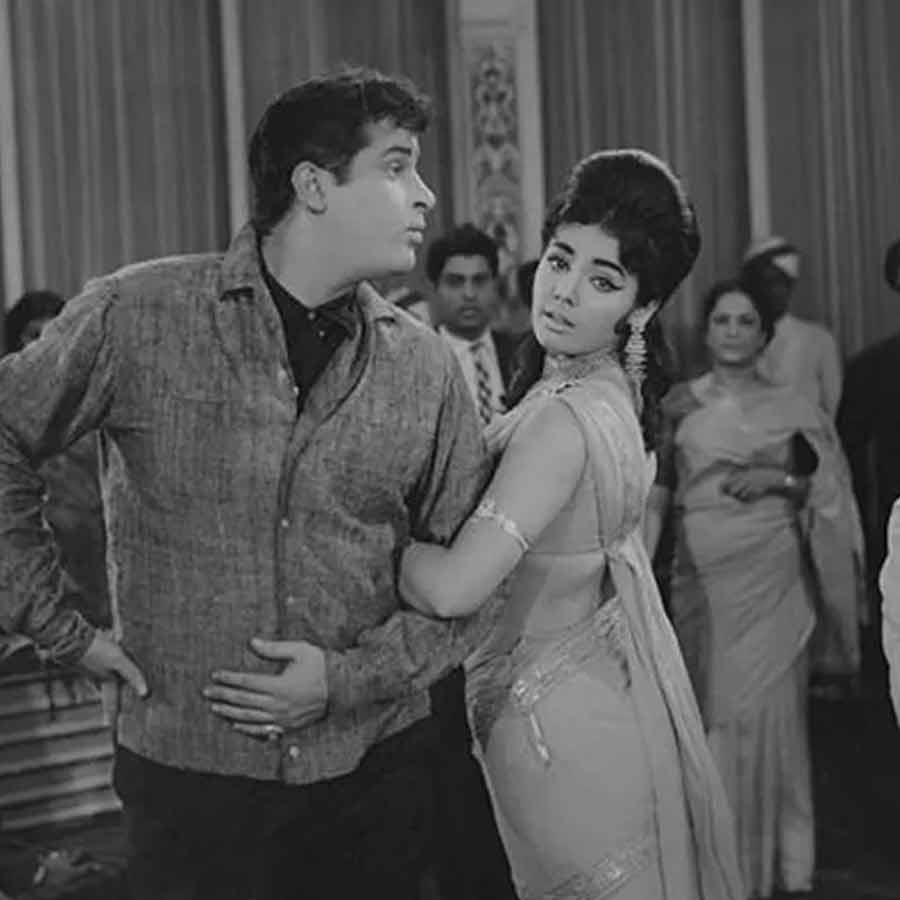 Shammi Kapoor and Mumtaz