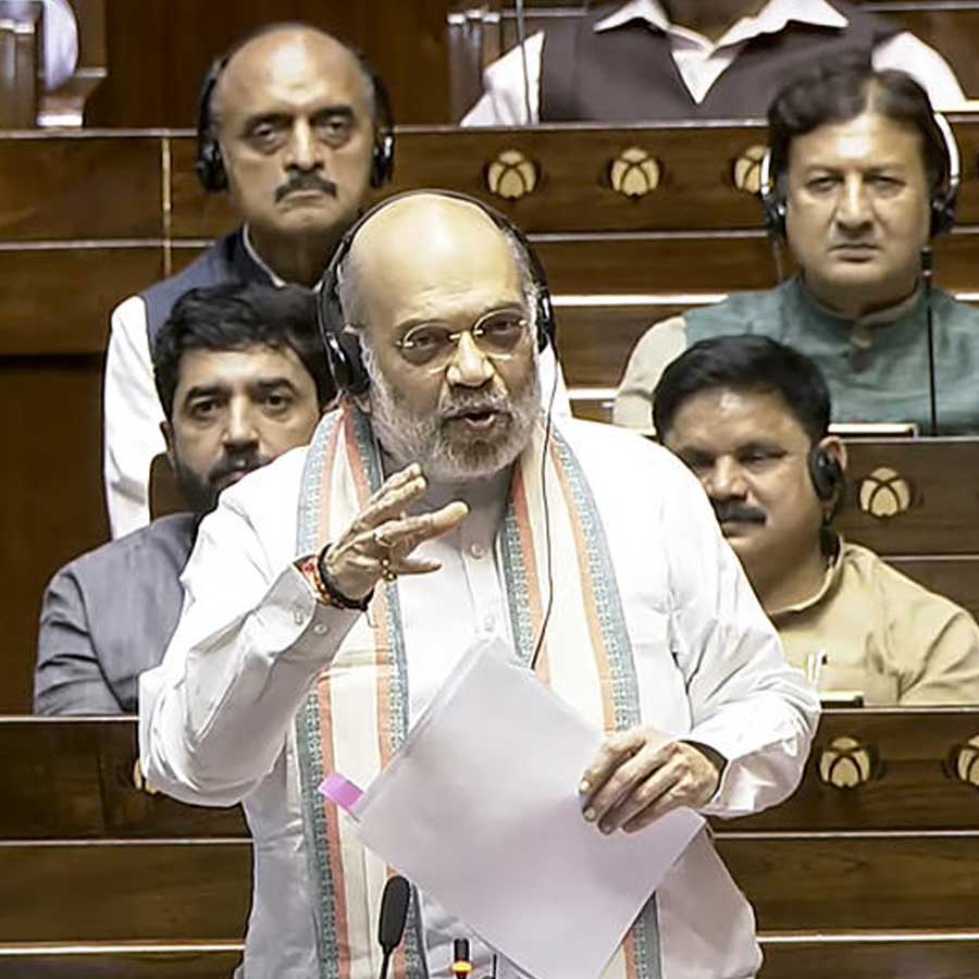 All three Pahalgam terrorists were shot in their heads, Amit Shah says in Rajya Sabha dgtl