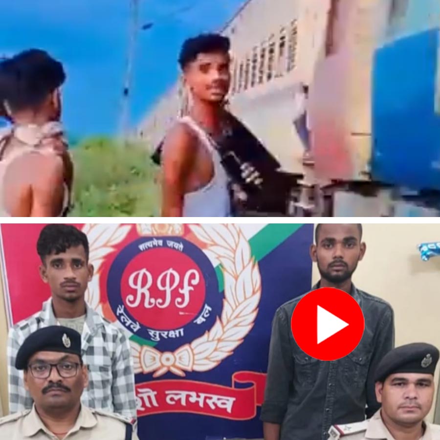 Video shows youth harassing train passengers with stick in Bihar, RPF takes action