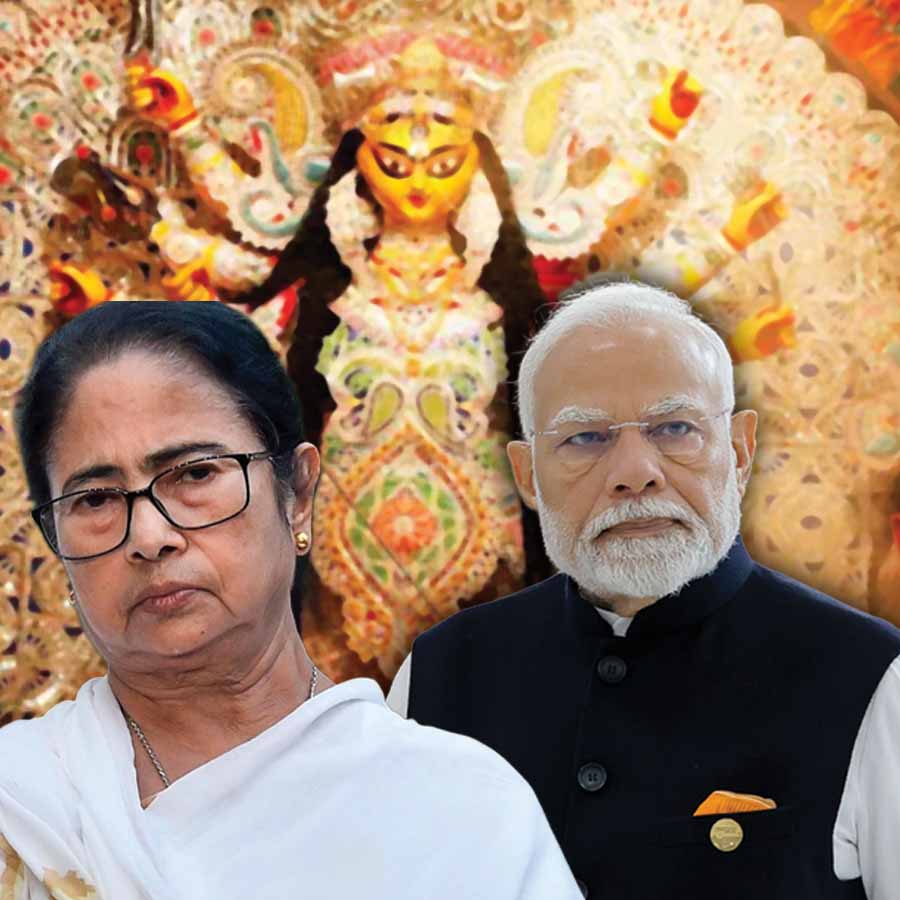 Politics over Durga Puja in Bengal  dgtl