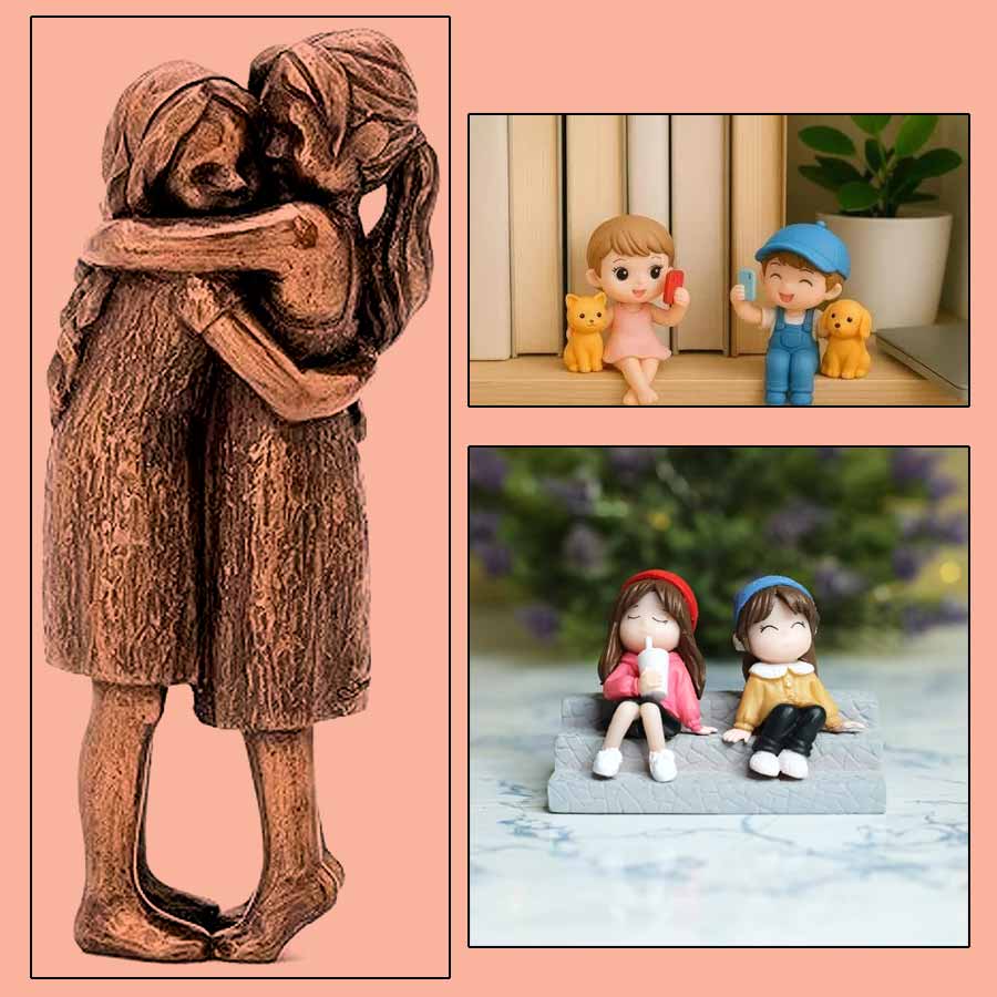 ছোট ছোট এমন পুতুলও বন্ধুত্বের সুখস্মৃতিকে উস্কে দিতে পারে।