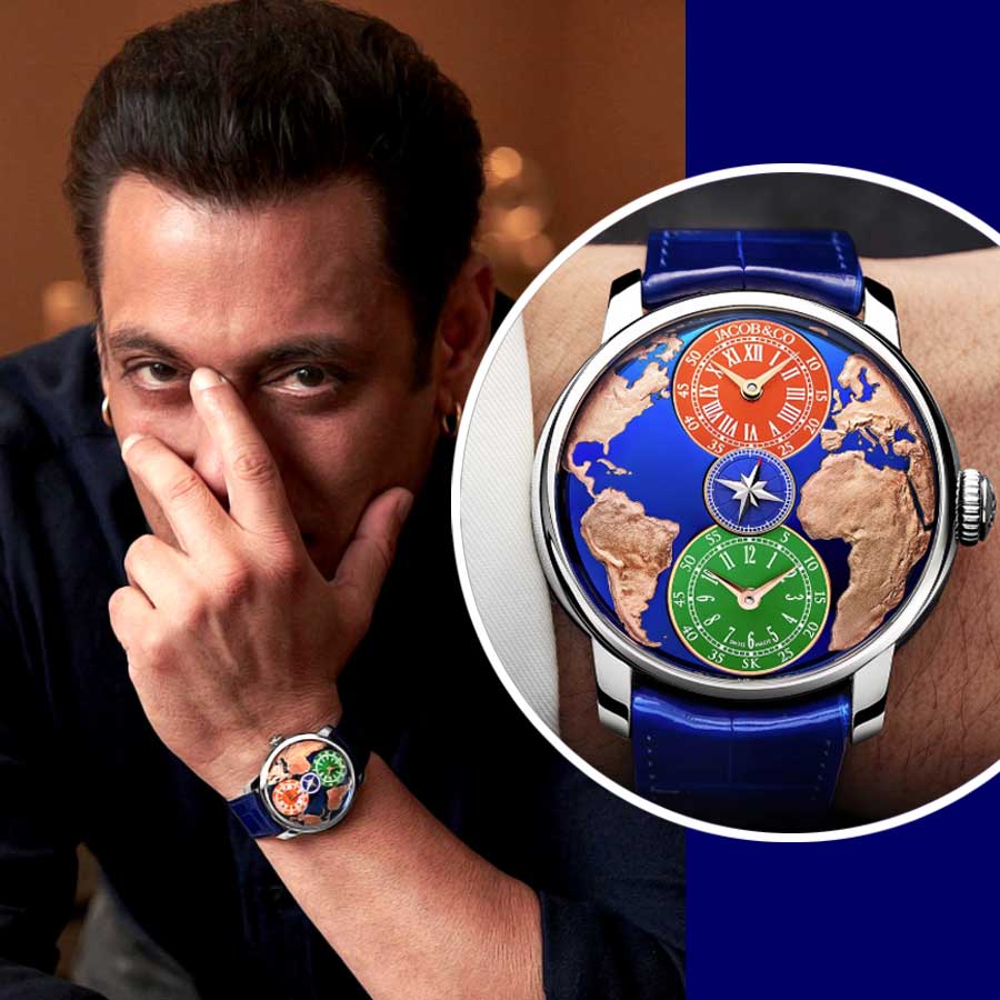 Bollywood actor Salman Khan launched a luxury watch which celebrates India check the price