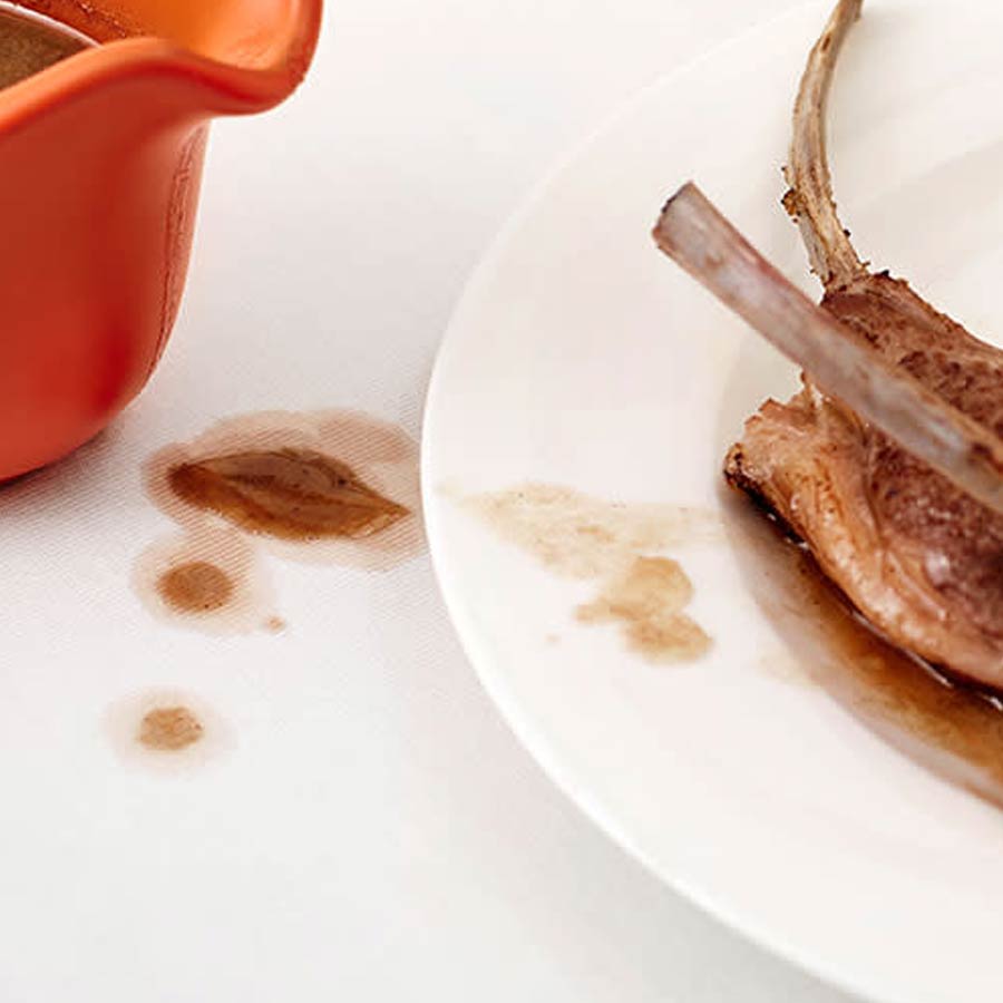How to remove oily food stain from your table cloth dgtl