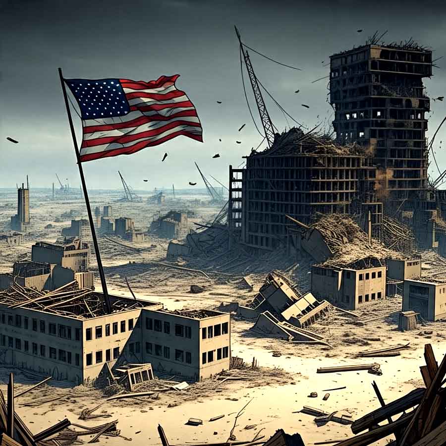 America has built 170 secret bunkers for 21 trillion dollars claims former Assistant Secretary