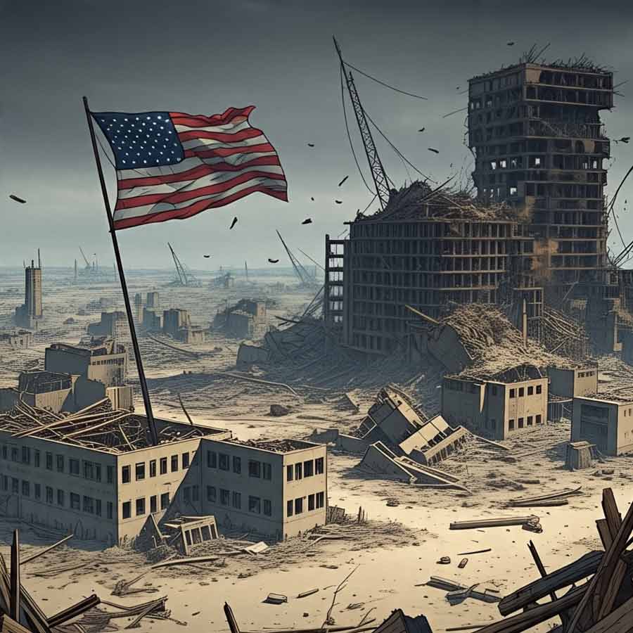 America has built 170 secret bunkers for 21 trillion dollars claims former Assistant Secretary