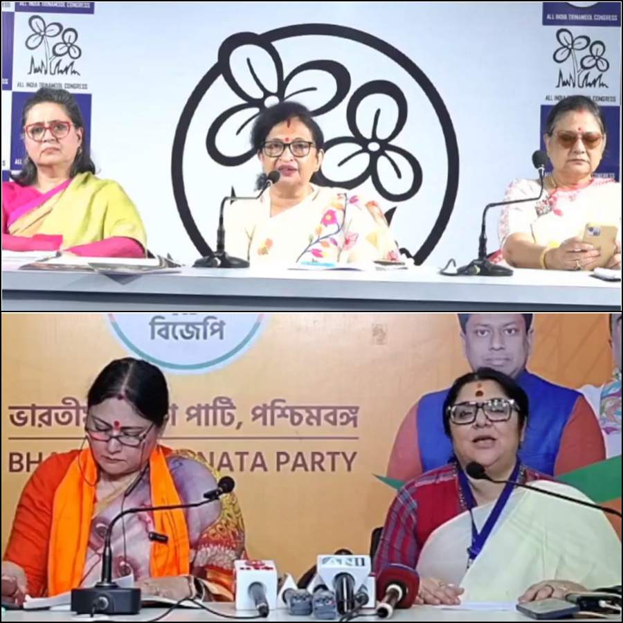 Three TMC leaders hold press conference to respond to Amit Shah's comments, two BJP leaders respond in return dgtl