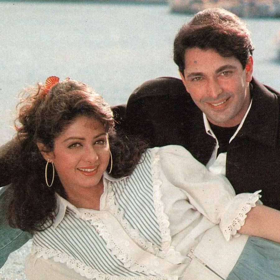 Deepak Malhotra with Sridevi