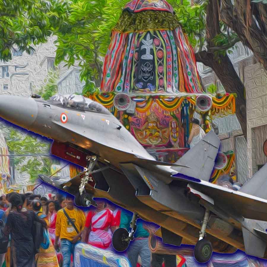 Sukhoi Wheel in a Holy Chariot ISKCON Rath Sparks Curiosity dgtl