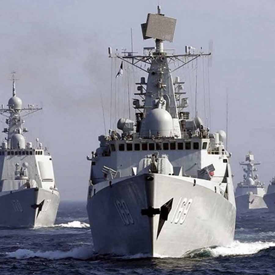 China deployed two aircraft carriers, 70 warships and dozens of fighter jets near Taiwan escalates tension in Pacific